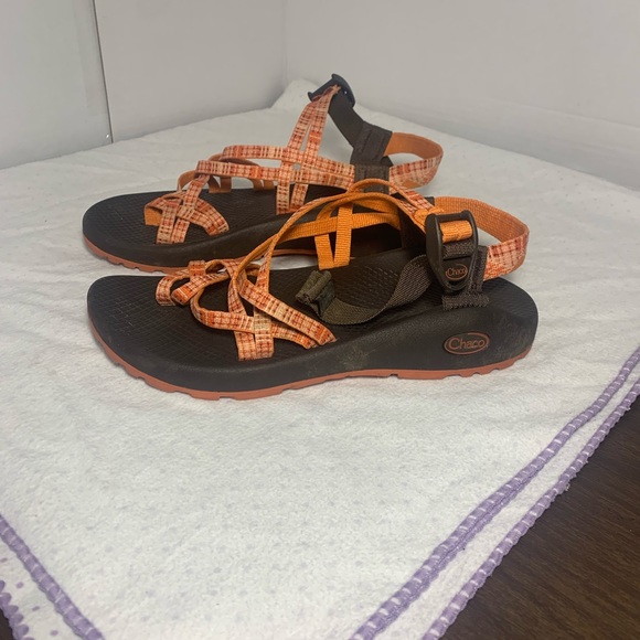 Chaco Shoes - Chacos sandals womens size 8 orange. Like new